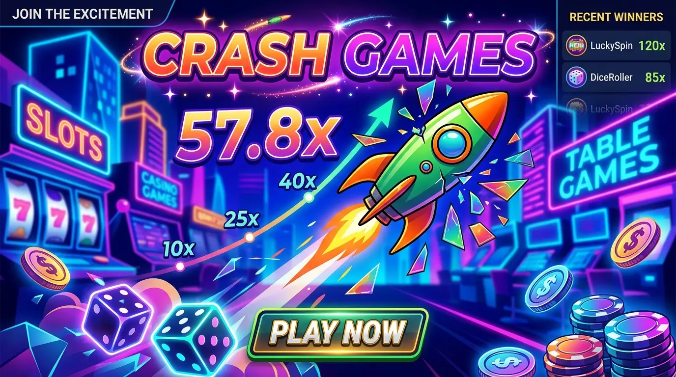 Vulkan Vegas crash games